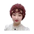Touca Turbante Feminina De Verão Respirável Com Renda, Cobertura De Cabelo, Lenço De Cabeça, Boné Touca Turbante Feminina De Verão Respirável Com Renda, Cobertura De Cabelo, Lenço De Cabeça, Boné