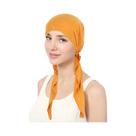 Touca Turbante Feminina Elástica Com Strass De Cor Sólida, Gorro Casual, Touca Para Quimioterapia