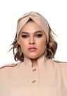 Touca Turbante Feminina Eva Bege