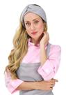 Touca Turbante Feminina Eva Cinza