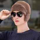 Touca Unissex Inverno Malha Com Proteção De Orelha