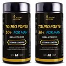 Touro Forte 50+ For Man Mega Vitamins 2x60cápsulas Licopeno Boro Manganes - Alisson Nutrition
