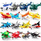 Toy Airplane JOYIN 16 peças fundidas sob pressão Pull Back para crianças de 3 anos ou mais Toy Airplane JOYIN 16 peças fundidas sob pressão Pull Back para crianças de 3 anos ou mais
