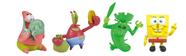 Toy Alpha Group Spongebob Squarepants F.U.N. Friends, pacote com 4