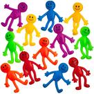 Toy Bedwina Stretchy Bendable Man (pacote com 36) em cores variadas Toy Bedwina Stretchy Bendable Man (pacote com 36) em cores variadas