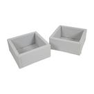 Toy Bins ECR4Kids SoftZone Play Patch Binner Playset, pacote com 2