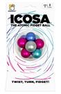 Toy Brainwright Icosa Ice Atomic Fidget Ball Twist Turn