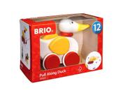 Toy Brio Infant & Toddler 30323 Pull Along Duck Wood com asas