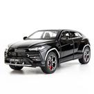 Toy Car BDTCTK 1:24 Lambo Urus Diecast com luz e som preto