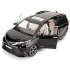 Toy Car BDTCTK em escala 1:24 compatível com Sienna com som e luz