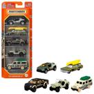 Toy Car Collection Matchbox, pacote com 5, escala 1:64 para crianças a partir de 3 anos Toy Car Collection Matchbox, pacote com 5, escala 1:64 para crianças a partir de 3 anos