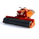 Toy Car Harvester Frank Flank Orange Durable Alloy Model