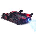 Toy Car RZAPE Bolide 1/24 Diecast com spray para meninos de 4 a 7 anos