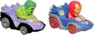 Toy Cars Hot Wheels RacerVerse, pacote com 2 unidades fundidas sob pressão com drivers