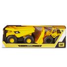 Toy de construção CAT Tough Rigs, pacote com 15 caminhões basculantes e carregadeiras