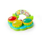 Toy Drum Bright Starts Light & Learn, com mais de 3 meses
