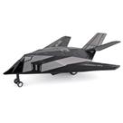 Toy Fighter Jet Die-Cast F117 com som, luz e fricção