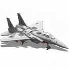 Toy Fighter Jet Military F-15 Eagle com 270 peças para crianças maiores de 10 anos