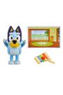 Toy Figure Bluey Story Starters com xilofone para crianças a partir de 3 anos