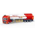 Toy Fuel Tanker Truck Friction Power em grande escala para crianças