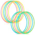 Toy Hoop Libima, 16 peças coloridas para crianças, jogos de festa, 32 cm