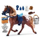Toy Horse Sunny Days Appaloosa com cabeça e som móveis
