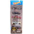Toy Hot Wheels Batman 2017, pacote com 5 veículos fundidos