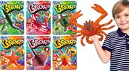 Toy JA-RU Magic Grow Ocean, com 6 pacotes de animais aquáticos