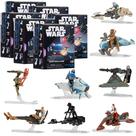 Toy Jazwares Star Wars Micro Galaxy Squadron Series 5, pacote com 6