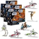 Toy Jazwares Star Wars Micro Galaxy Squadron Series 6 (pacote com 6)