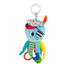 Toy Lamaze Captain Calamari com clipe para assento de carro e carrinho Toy Lamaze Captain Calamari com clipe para assento de carro e carrinho