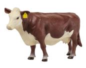 Toy Little Buster Toys Herford Cow realista em escala 1:16