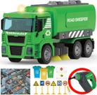 Toy MOBIUS Street Sweeper para veículos de construção com 130 unidades Toy MOBIUS Street Sweeper para veículos de construção com 130 unidades