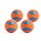 Toy para cães Chuckit! Ultra Ball Medium para raças de 9 a 27 kg Pacote com 4