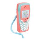 Toy Phone Oumefar Baby Music com design de cordão para crianças rosa Toy Phone Oumefar Baby Music com design de cordão para crianças rosa