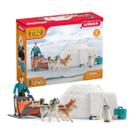 Toy Playset Schleich Wild Life Antarctic Expedition com animais