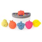 Toy Sassy Fruit Fill N' Spill com 6 frutas para bebê