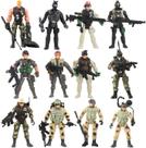 Toy Soldiers Playset Liberty Imports US Military x12