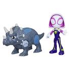 Toy Spidey e seus incríveis amigos SAF Hero Dino WEBS Ghost