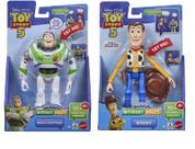 Toy Story 5 Bonecos Buzz Lightyear E Woody C/Som - Interagem Juntos - 10 Sons e Frases em Portugues - Mattel Toy Story 5 Bonecos Buzz Lightyear E Woody C/Som - Interagem Juntos - 10 Sons e Frases em Portugues - Mattel