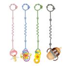 Toy Straps RTMOK Silicone Set Clipe de chupeta para bebê