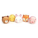 Toy Tender Leaf Toys Animal Macarons Wooden 5 peças Tea Party