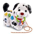 Toy VTech Pull and Sing Puppy com luzes, sons e música