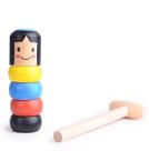 Toy Wooden Man Toy Puppet Brinquedo mágico para magia de palco
