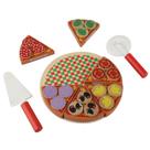 Toy Wooden Veg Pizza Food DIY Set RPG para crianças
