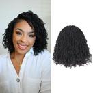 ToyoTress Yanky Twist para cabelo de crochê, 10 polegadas, 8 pacotes (240 fios)