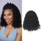 ToyoTress Yanky Twist para cabelo de crochê, 14 polegadas, pacotes com 8 unidades (1B)