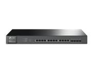 TP-LINK HUB SWITCH 16P T1700X-16TS JETSTREAM 12P RJ45 10gbase-t+ 4P SFP+