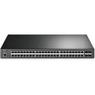 TP-Link SWITCH GERENCIAVEL GIGABIT JETSTREAM L2+ 48P POE+ E 4SLOTS SFP TL-SG3452P