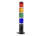 Tpws6-74rogb-b Sinalizador Torre 60mm, Cont/ Flk,buzzer 24v